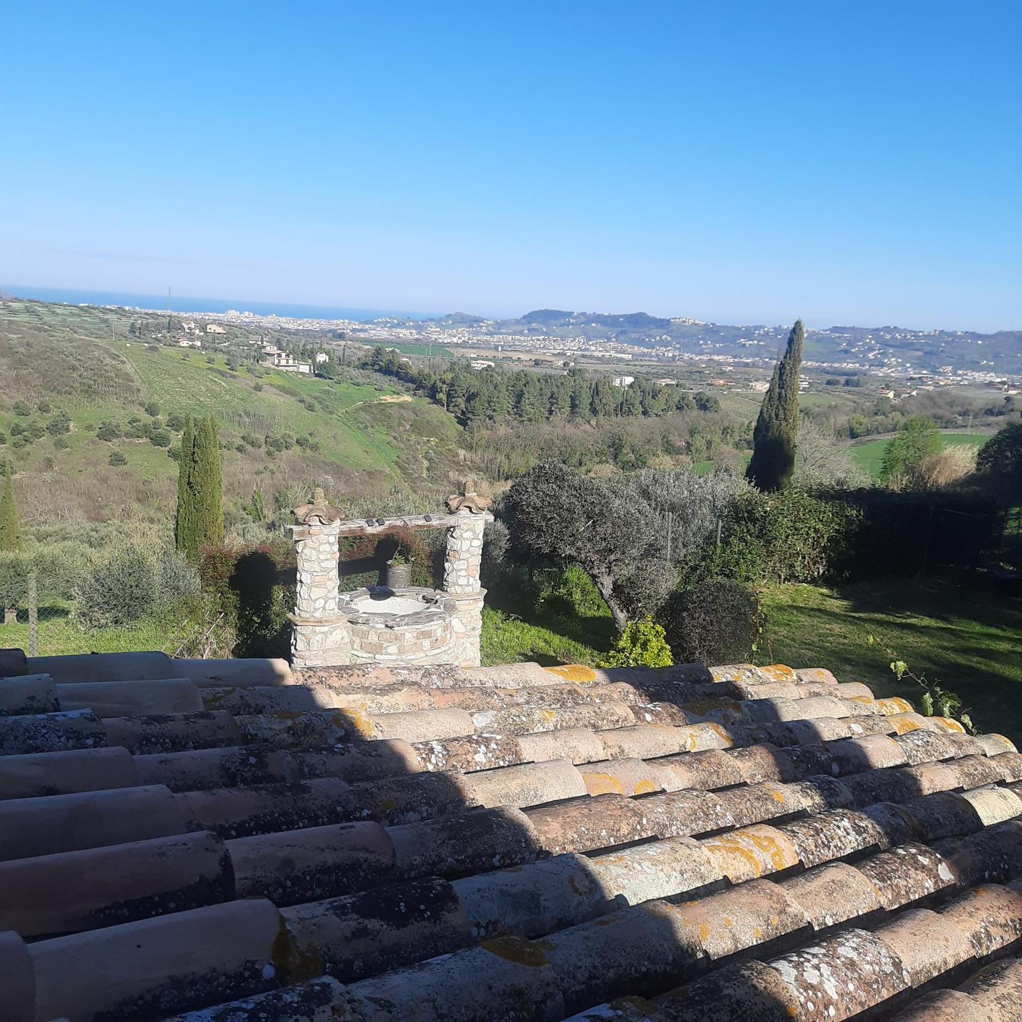 Casalustro Villa Citta Sant'Angelo Exterior foto